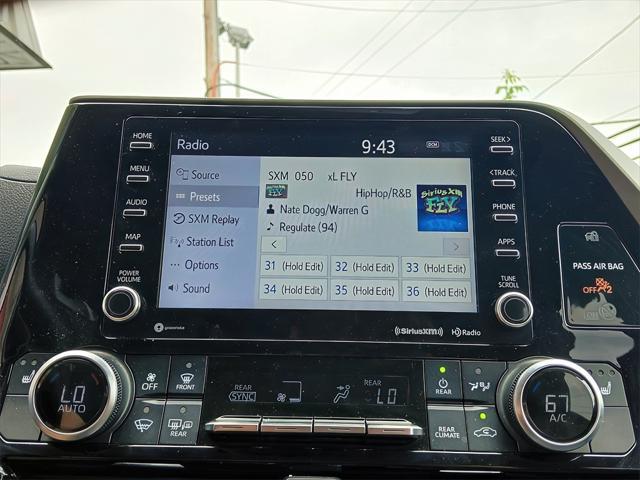 used 2022 Toyota Highlander Hybrid car, priced at $38,695