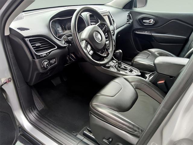 used 2021 Jeep Cherokee car, priced at $15,432