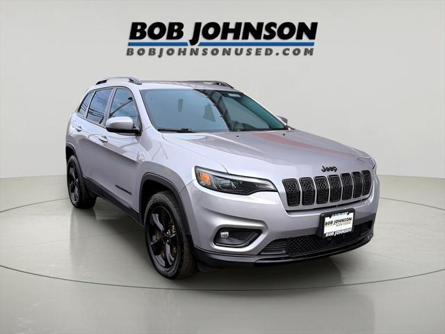 used 2021 Jeep Cherokee car, priced at $15,432