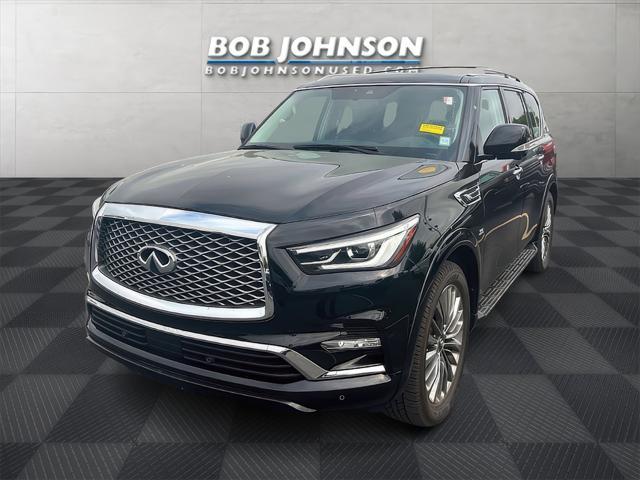 used 2018 INFINITI QX80 car, priced at $27,550