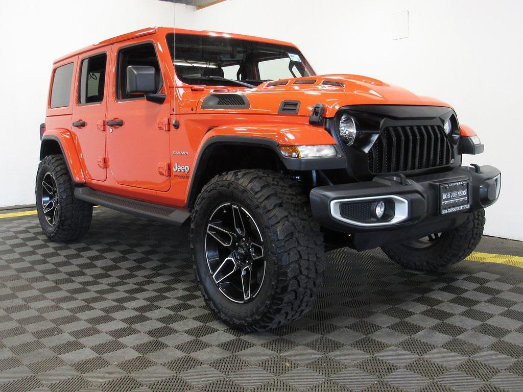 used 2020 Jeep Wrangler Unlimited car, priced at $38,000