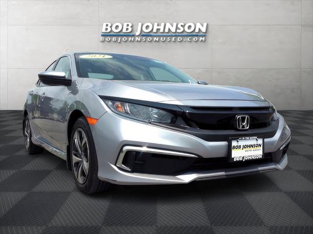 used 2021 Honda Civic car, priced at $22,999