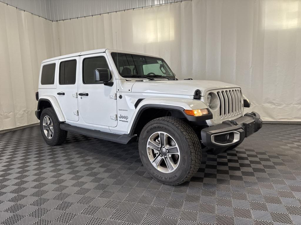 used 2022 Jeep Wrangler Unlimited car, priced at $37,273