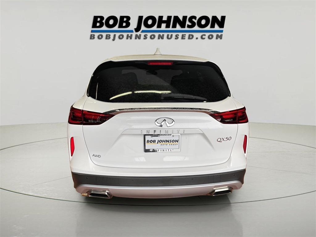 used 2021 INFINITI QX50 car, priced at $25,681
