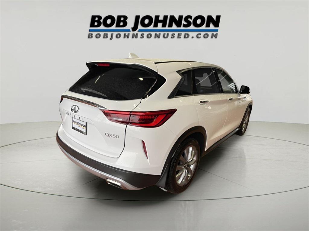 used 2021 INFINITI QX50 car, priced at $25,681