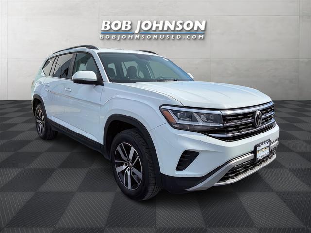 used 2021 Volkswagen Atlas car, priced at $22,429