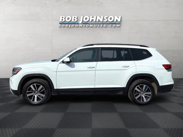 used 2021 Volkswagen Atlas car, priced at $22,429