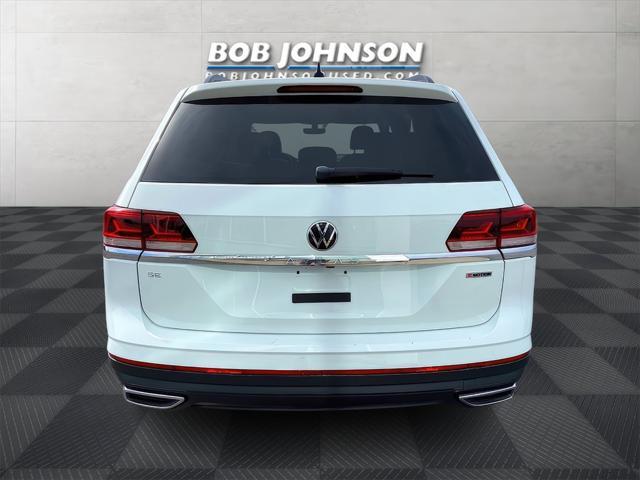 used 2021 Volkswagen Atlas car, priced at $22,429