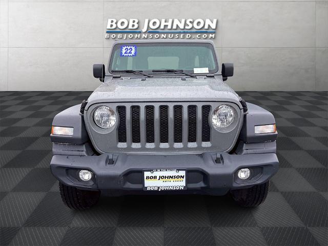 used 2022 Jeep Wrangler Unlimited car, priced at $29,537