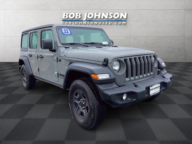 used 2022 Jeep Wrangler Unlimited car, priced at $29,538