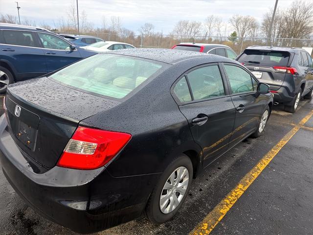 used 2012 Honda Civic car, priced at $9,495