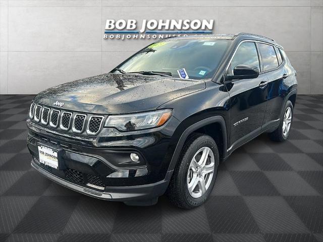 used 2023 Jeep Compass car, priced at $25,197