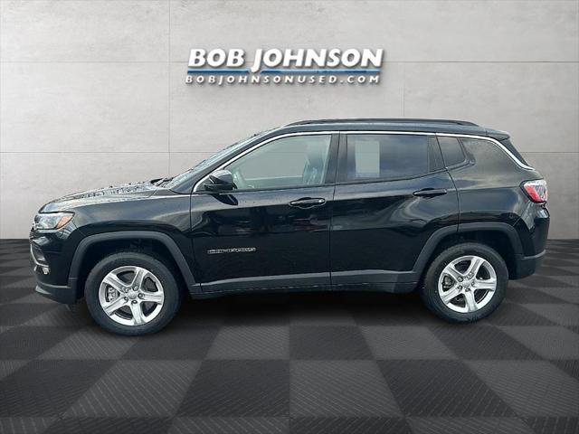 used 2023 Jeep Compass car, priced at $25,197