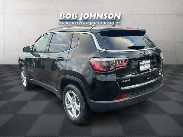 used 2023 Jeep Compass car, priced at $25,197