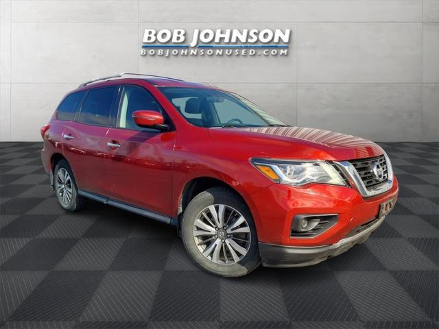 used 2017 Nissan Pathfinder car, priced at $13,802