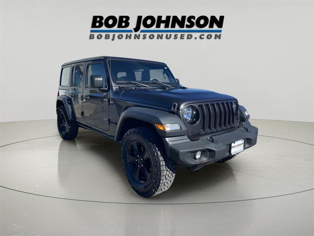 used 2021 Jeep Wrangler Unlimited car, priced at $29,321