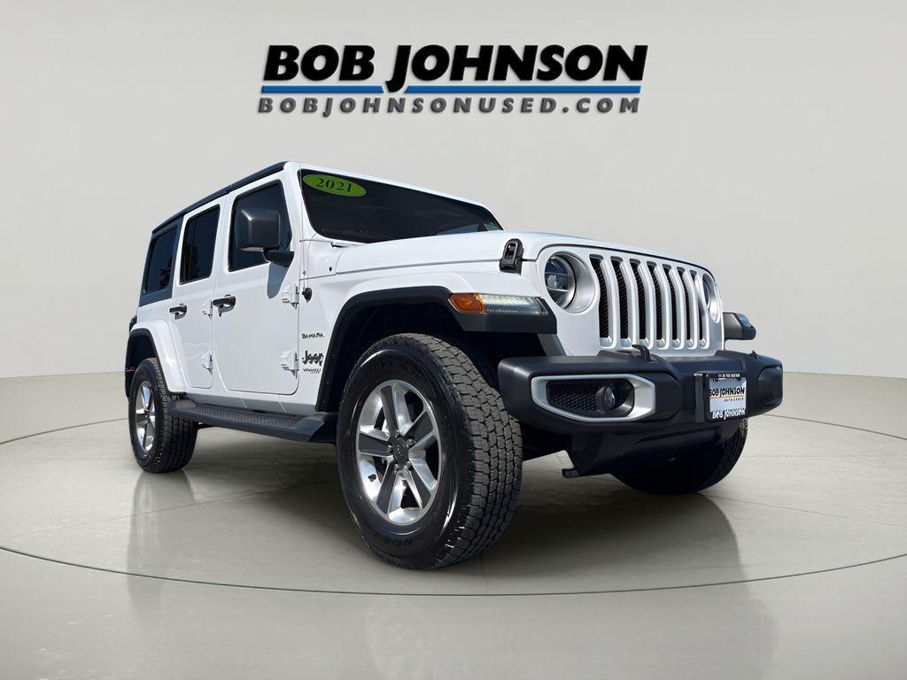 used 2021 Jeep Wrangler Unlimited car, priced at $32,391