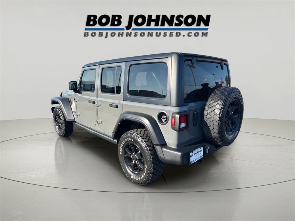 used 2021 Jeep Wrangler car, priced at $33,995