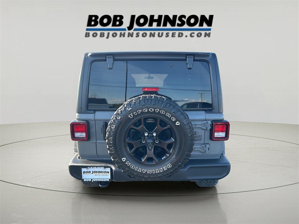 used 2021 Jeep Wrangler car, priced at $33,995