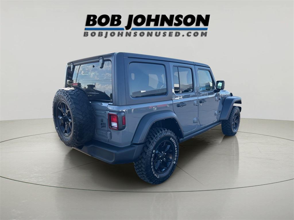 used 2021 Jeep Wrangler car, priced at $33,995