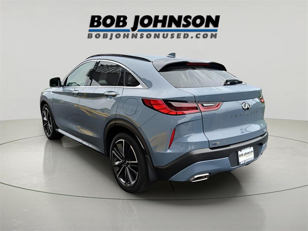 used 2022 INFINITI QX55 car, priced at $31,345