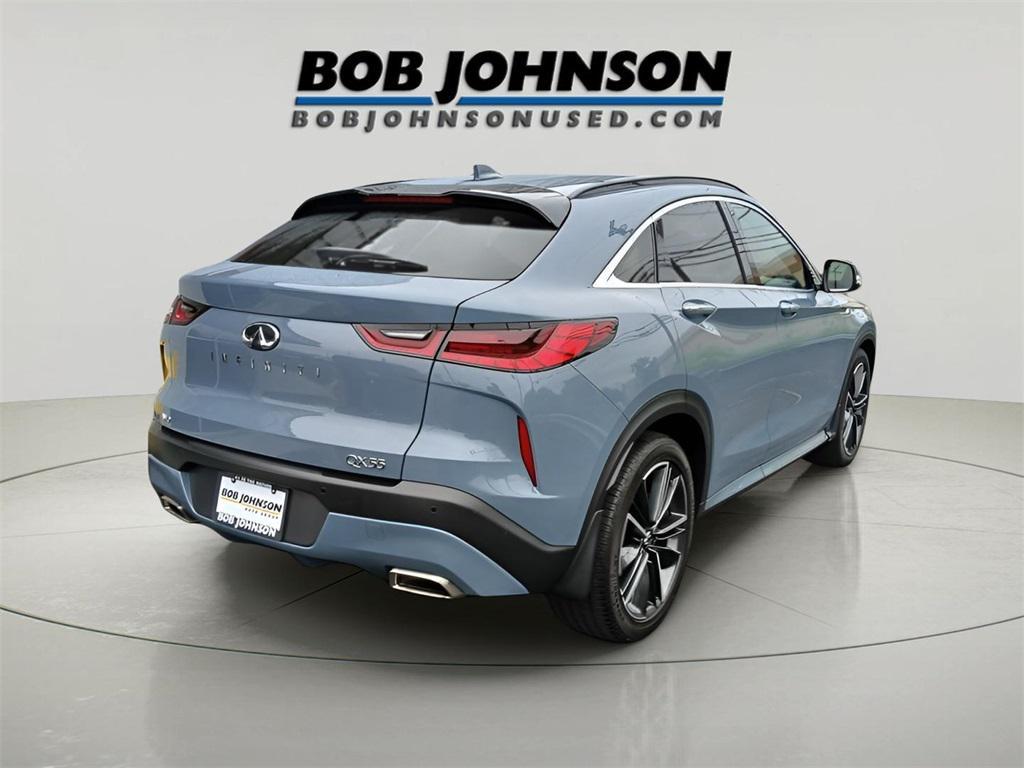 used 2022 INFINITI QX55 car, priced at $31,345
