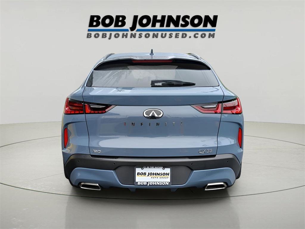 used 2022 INFINITI QX55 car, priced at $31,345