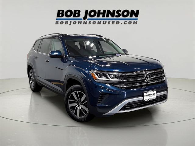 used 2021 Volkswagen Atlas car, priced at $24,650
