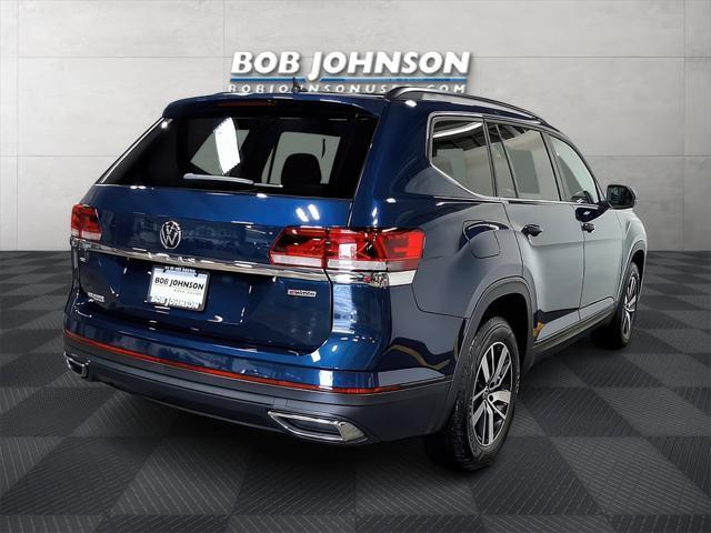 used 2021 Volkswagen Atlas car, priced at $24,650