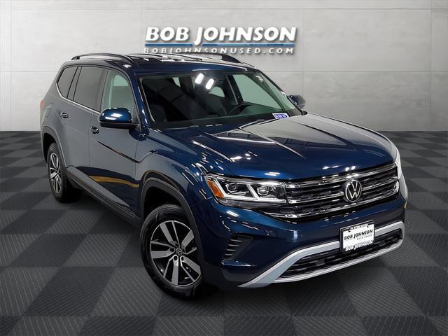 used 2021 Volkswagen Atlas car, priced at $24,650