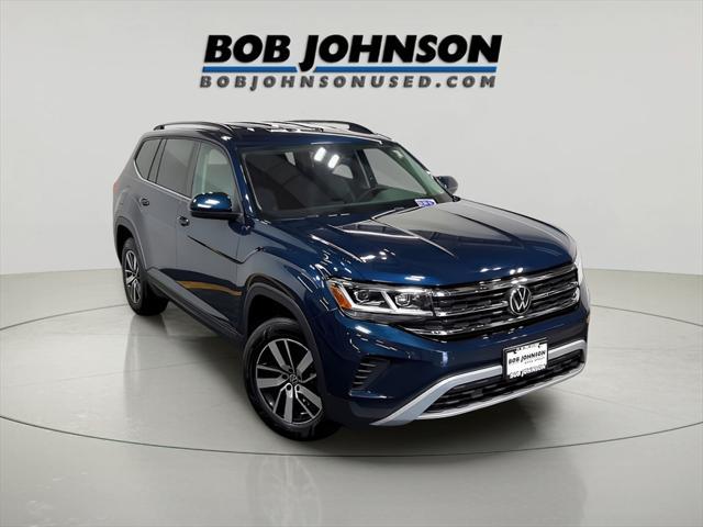 used 2021 Volkswagen Atlas car, priced at $23,952