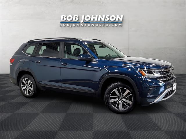 used 2021 Volkswagen Atlas car, priced at $24,650