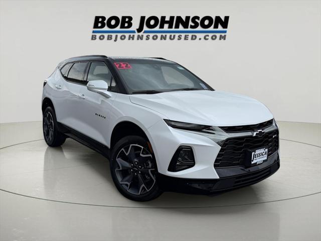 used 2022 Chevrolet Blazer car, priced at $33,225