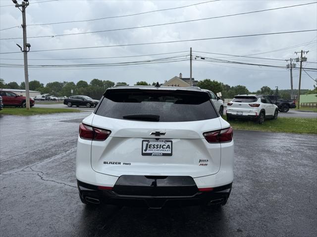 used 2022 Chevrolet Blazer car, priced at $33,225