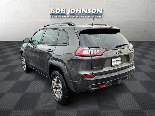 used 2021 Jeep Cherokee car, priced at $23,300