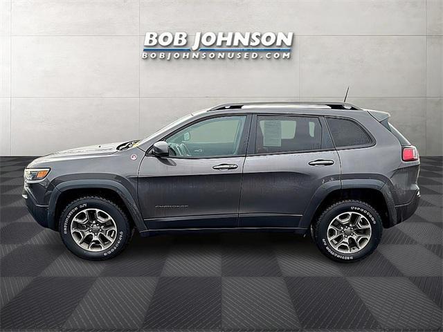 used 2021 Jeep Cherokee car, priced at $23,300