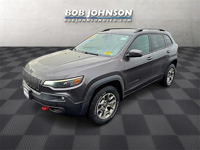 used 2021 Jeep Cherokee car, priced at $23,300