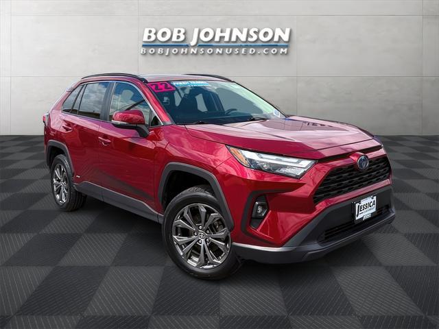 used 2022 Toyota RAV4 Hybrid car, priced at $29,675