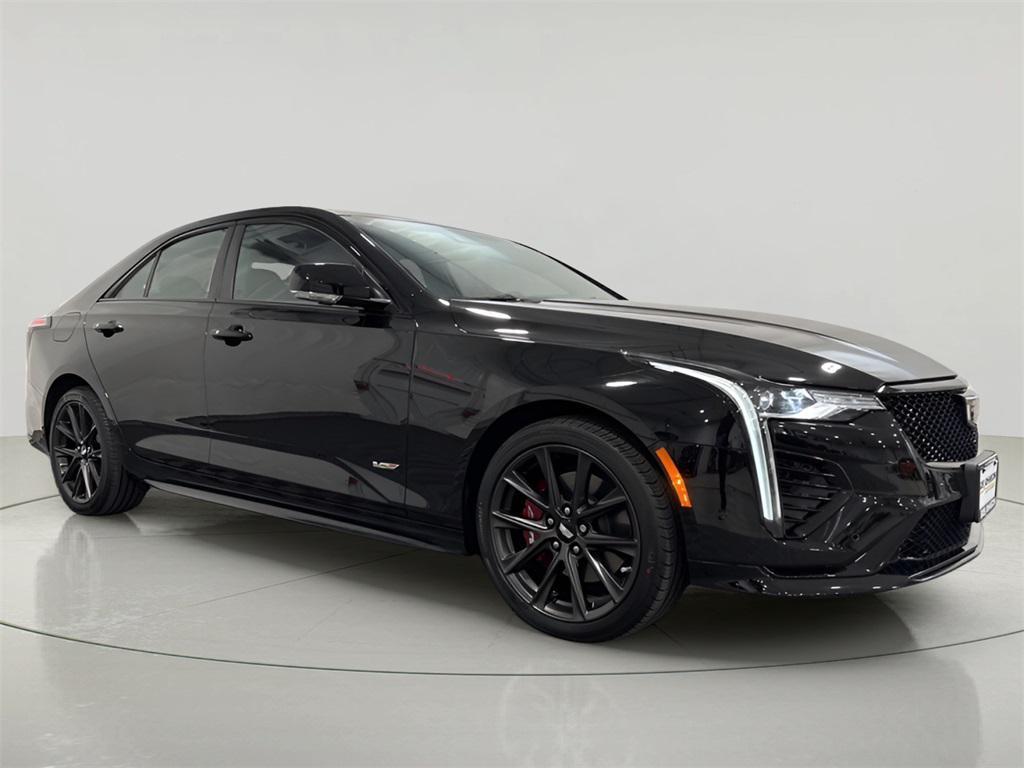 used 2023 Cadillac CT4-V car, priced at $49,336