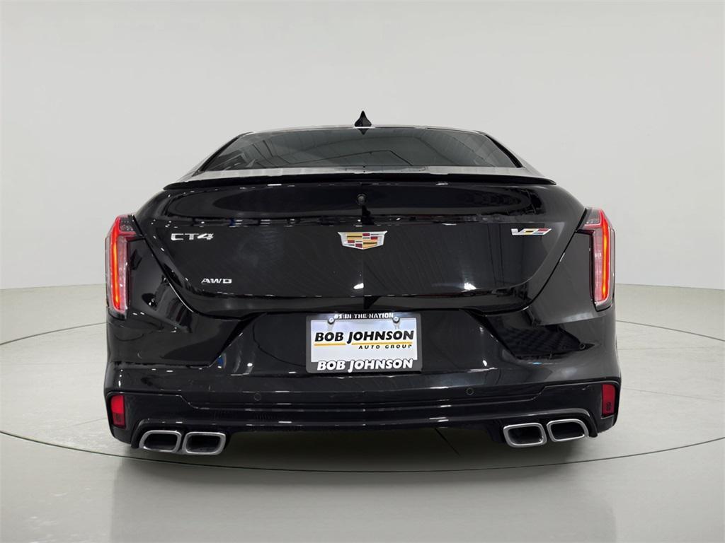 used 2023 Cadillac CT4-V car, priced at $49,336