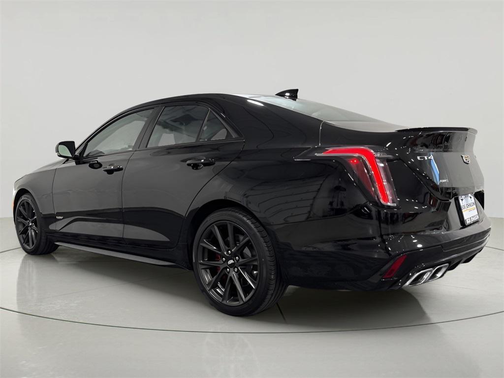 used 2023 Cadillac CT4-V car, priced at $49,336