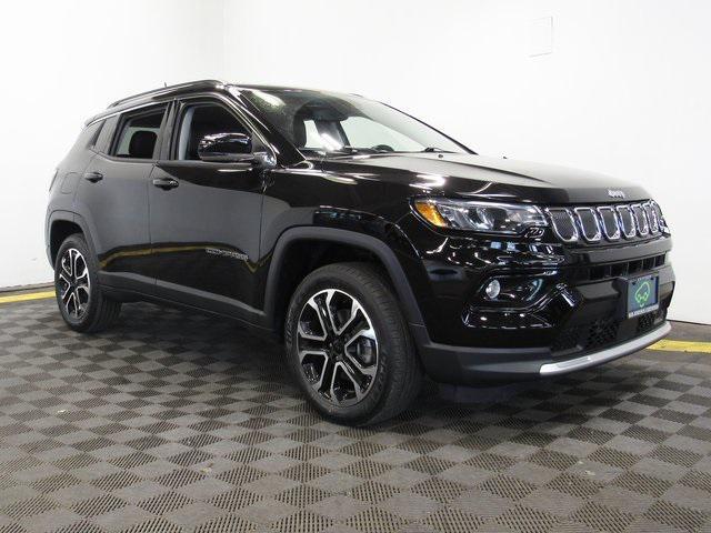 used 2022 Jeep Compass car, priced at $23,844