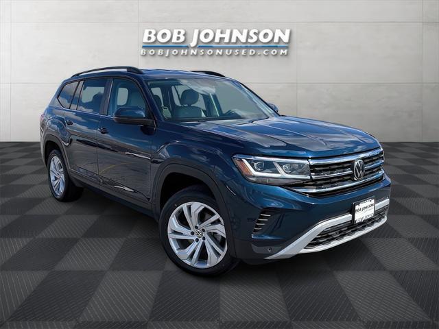 used 2021 Volkswagen Atlas car, priced at $22,995