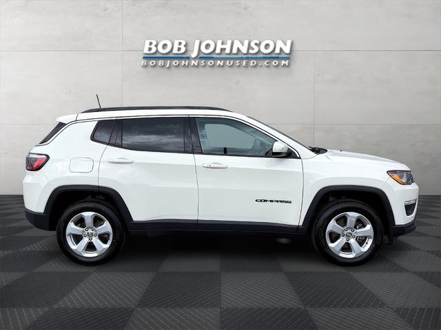 used 2021 Jeep Compass car, priced at $18,995