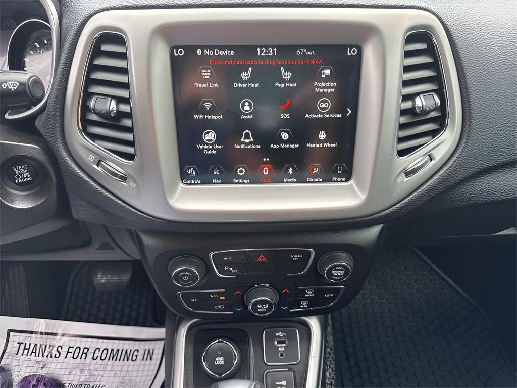 used 2020 Jeep Compass car, priced at $15,999