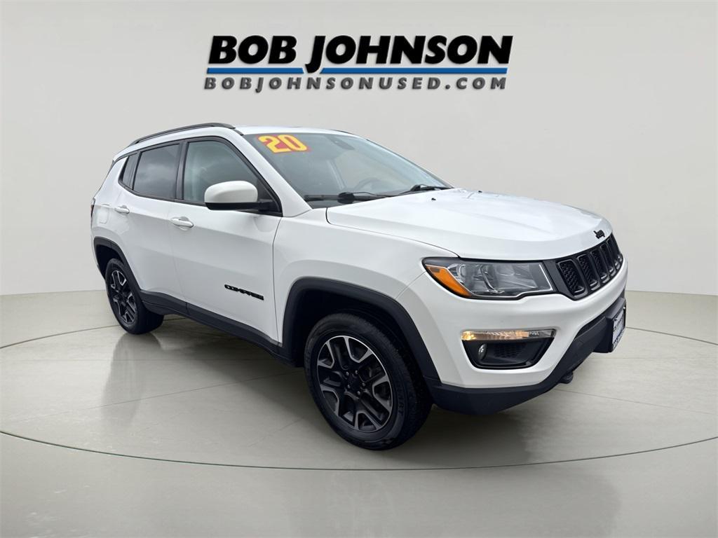 used 2020 Jeep Compass car, priced at $15,999