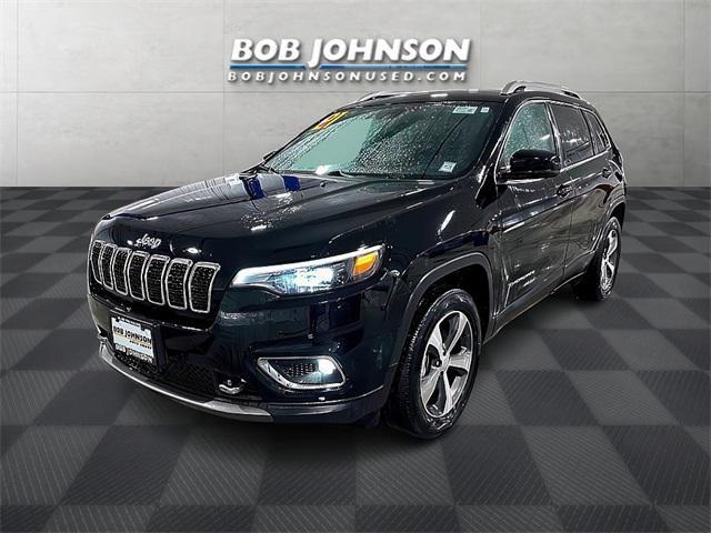 used 2021 Jeep Cherokee car, priced at $24,900