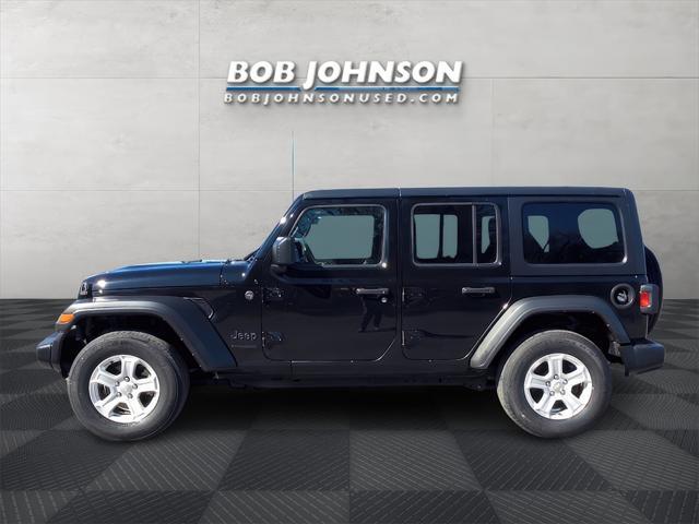 used 2022 Jeep Wrangler Unlimited car, priced at $29,711