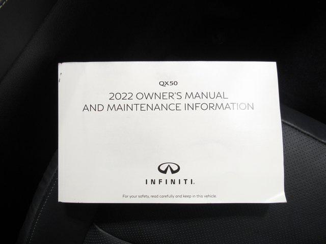 used 2022 INFINITI QX50 car, priced at $29,500