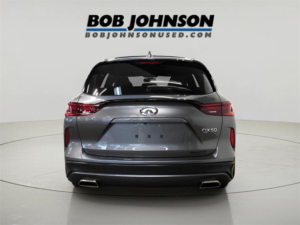 used 2022 INFINITI QX50 car, priced at $29,500